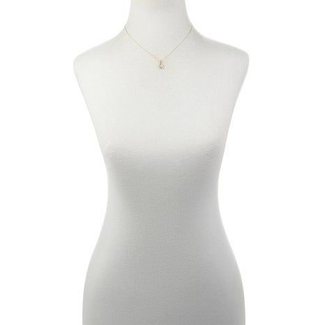 .2ct Absolute™ 14K Double Heart Pendant with 18" Chain