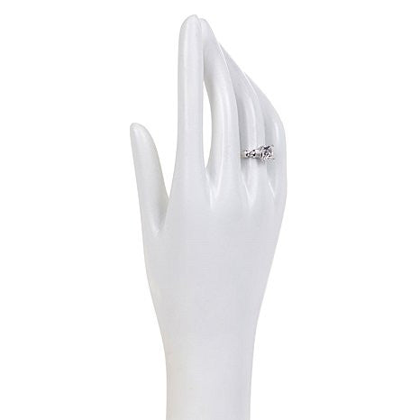 2.6ct Absolute™ Princess-Cut or Round Multistone Ring