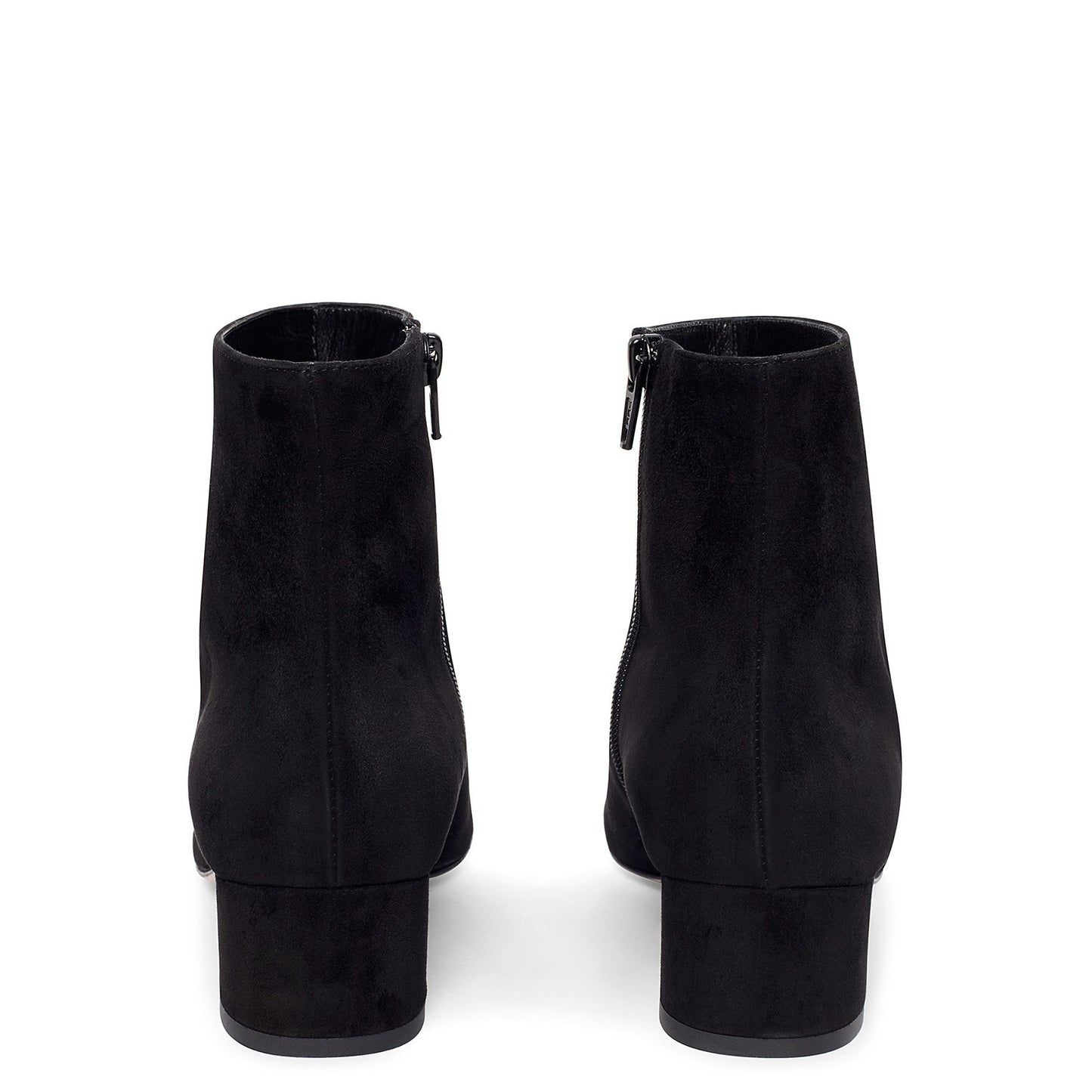 Suede 40mm Unlined Ankle Boot - Black - Mansur Gavriel. Designed in NYC, made in Italy.