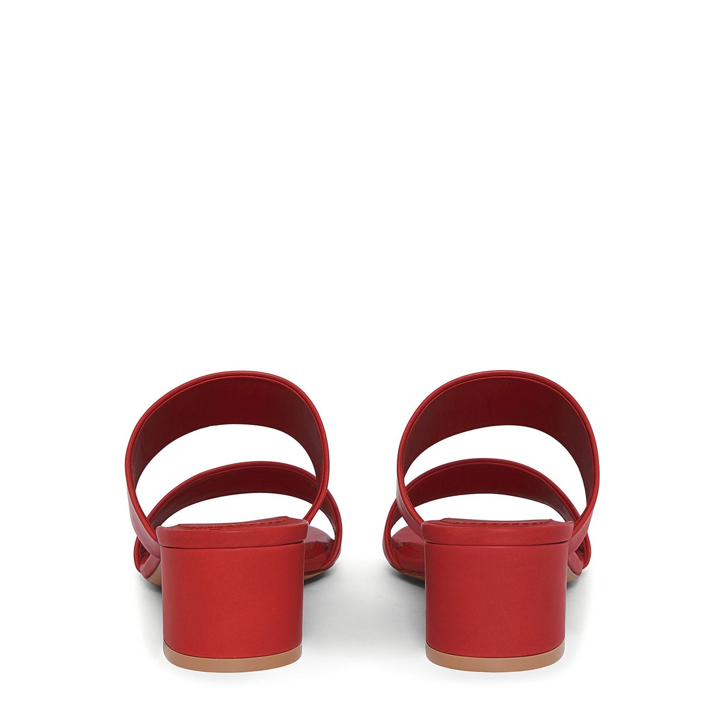 Calf 40mm Double Strap Sandal - Flamma - Mansur Gavriel. Designed in NYC, made in Italy.