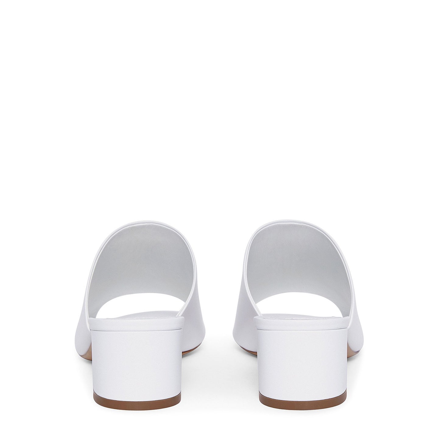 Calf 40mm Mule - White - Mansur Gavriel. Designed in NYC, made in Italy.
