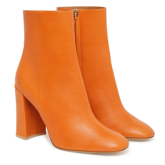 Lamb 95MM Ankle Boot - Yellow Camel