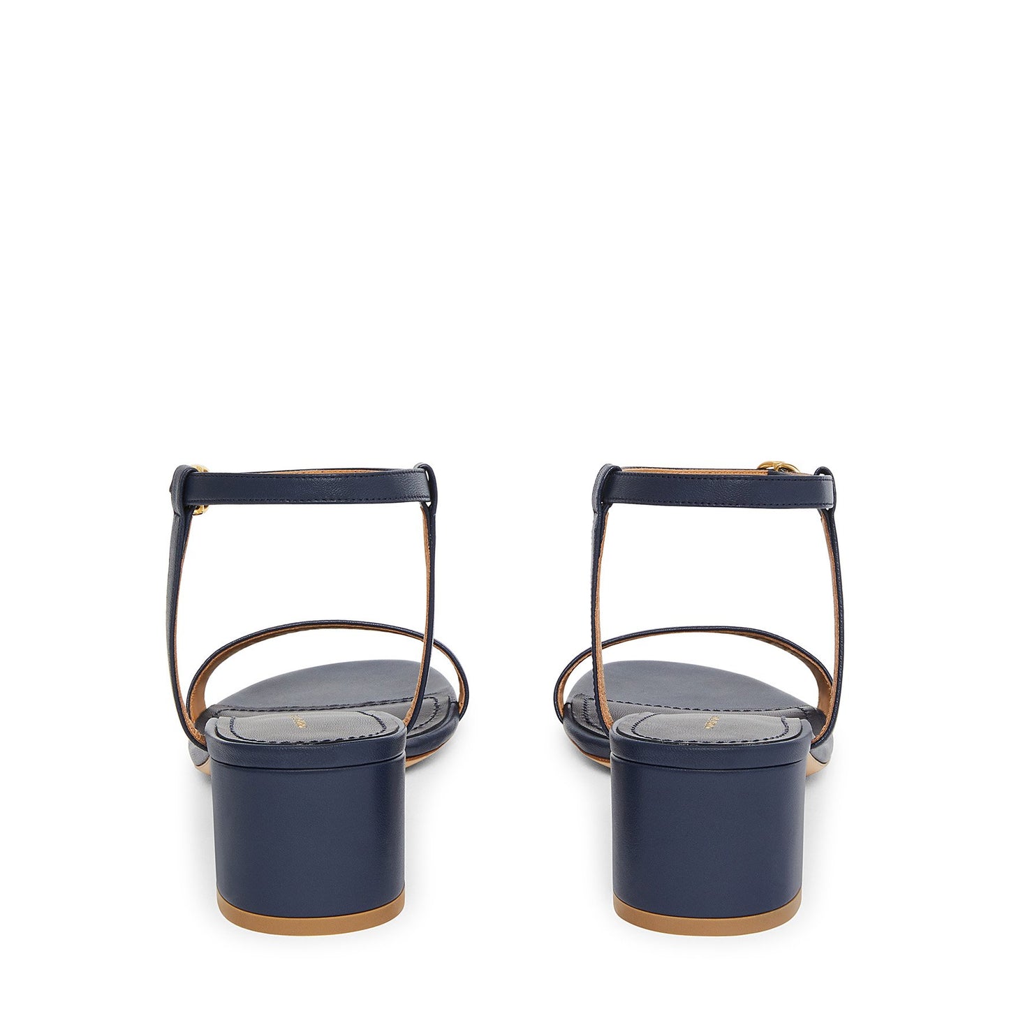 Lamb Ankle Strap Sandal - Blu - Mansur Gavriel. Designed in NYC, made in Italy.