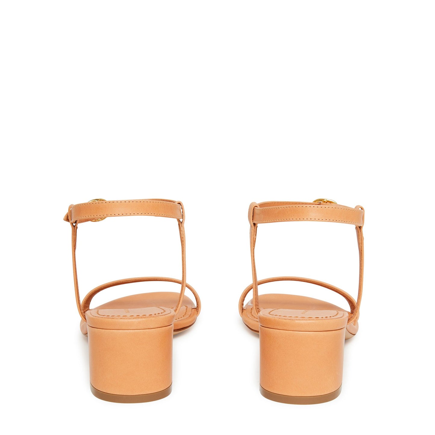 Vegetable Tanned Ankle Strap Sandal - Cammello - Mansur Gavriel. Designed in NYC, made in Italy.