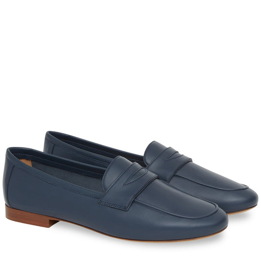Lamb Classic Loafer - Blu