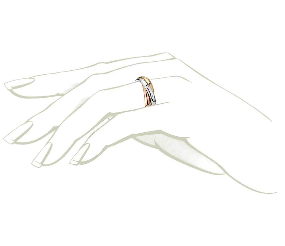 Rolling Starlight Diamond Eternity Ring