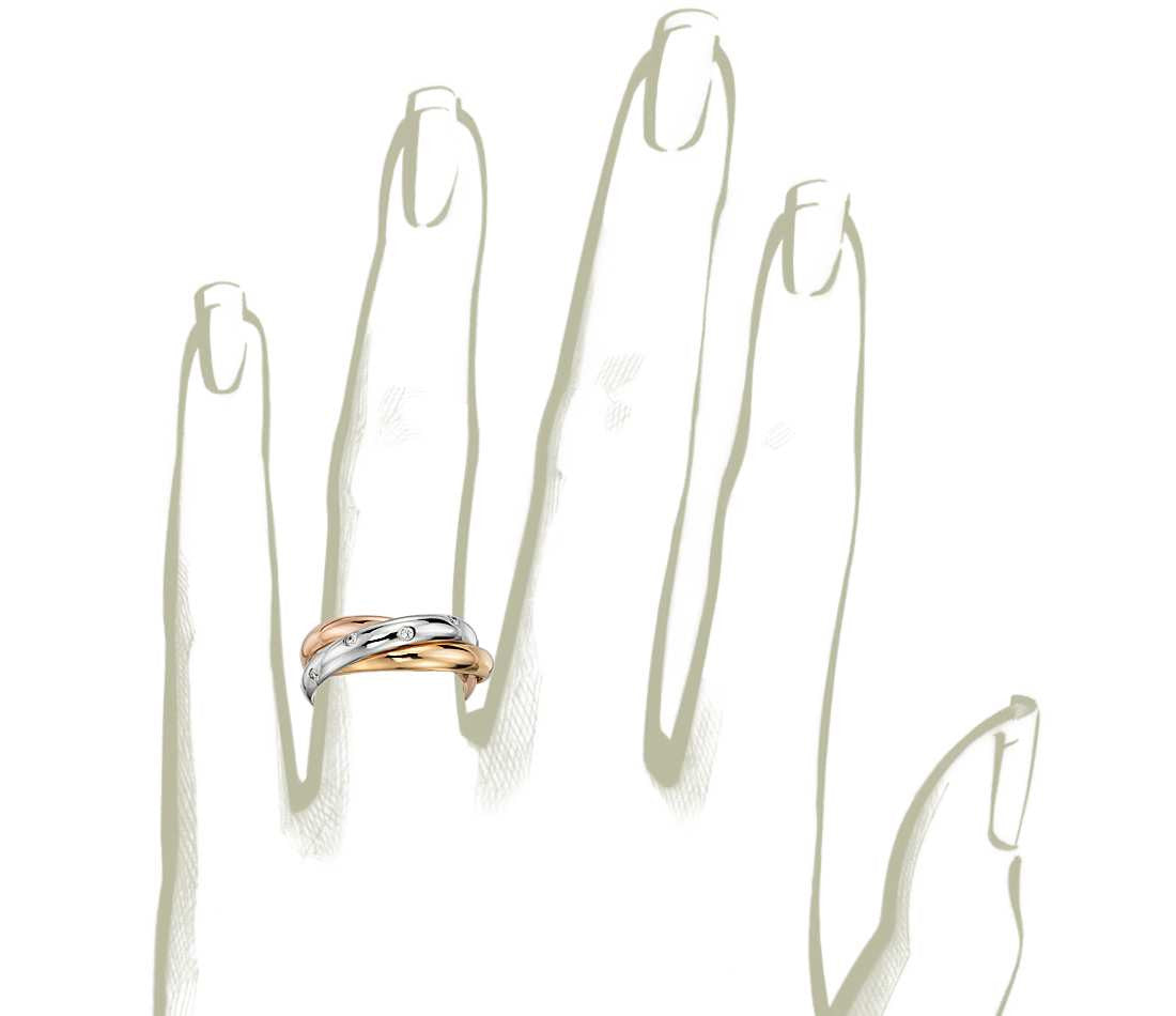 Rolling Starlight Diamond Eternity Ring
