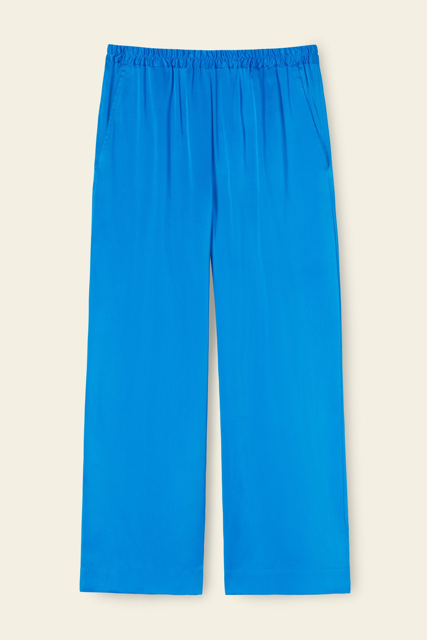 Silk Charmeuse Pajama Pant - Royal