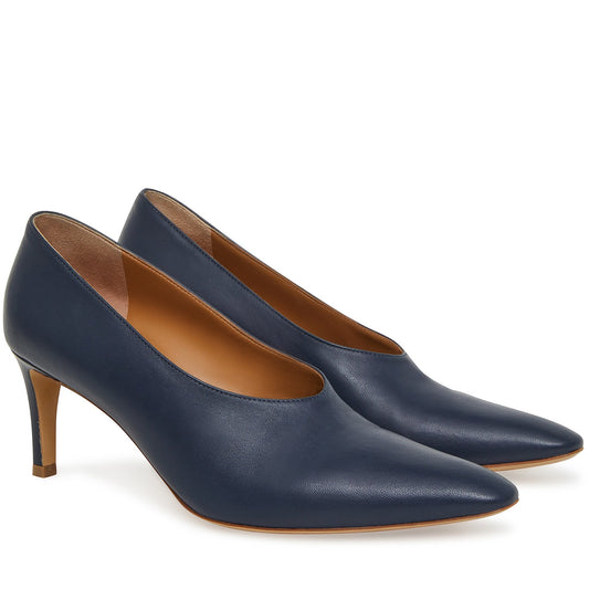 Lamb Pointy Heel - Blu