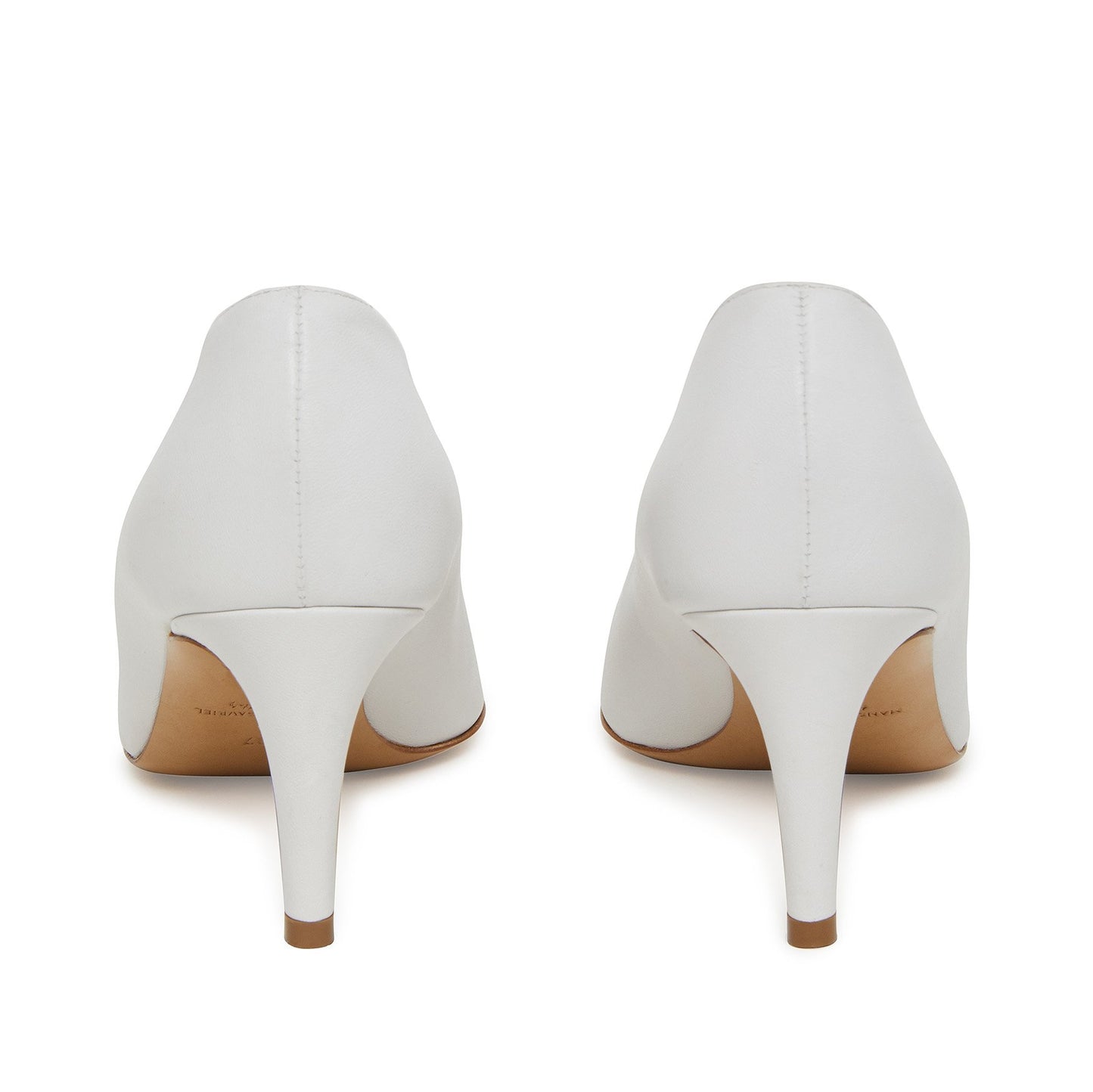 Lamb Pointy Heel - White