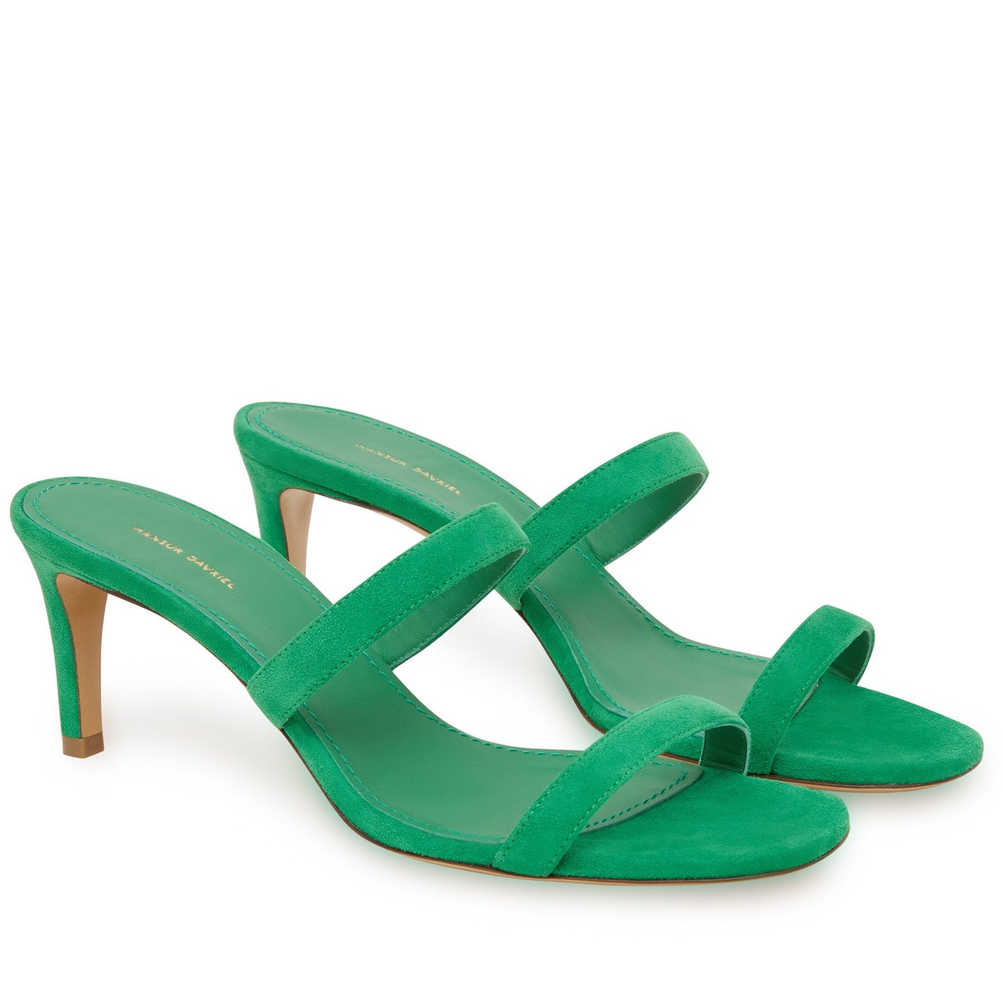 Suede Fino Sandal - Verde