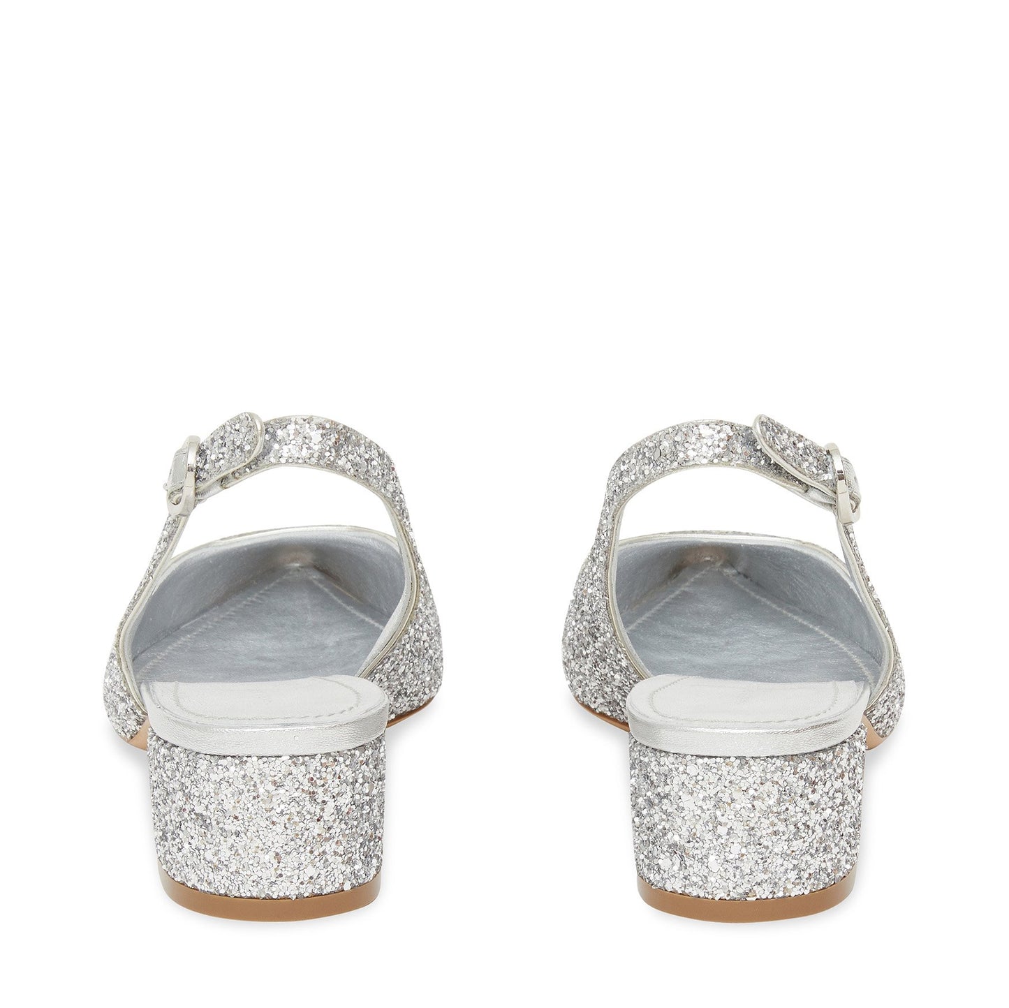 Glitter Slingback - Silver