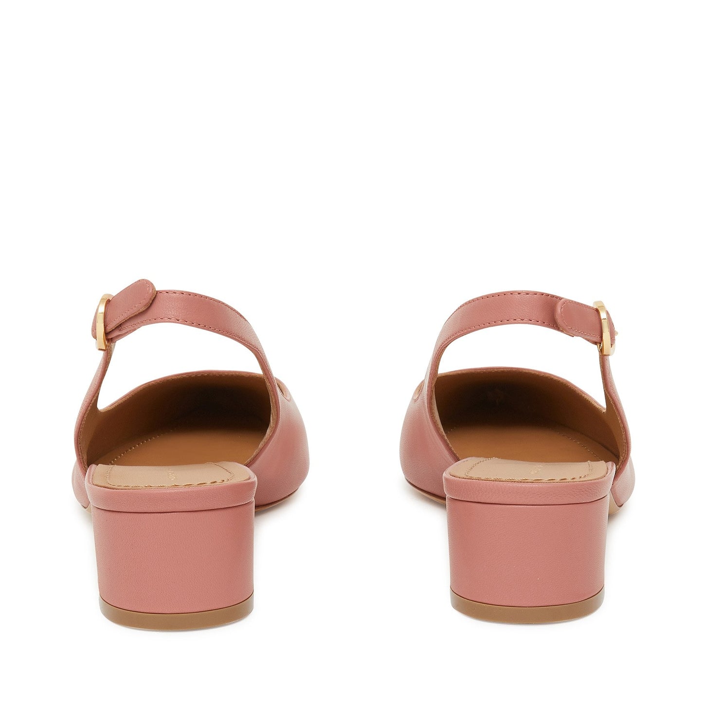 Lamb Slingback Heel - Blush