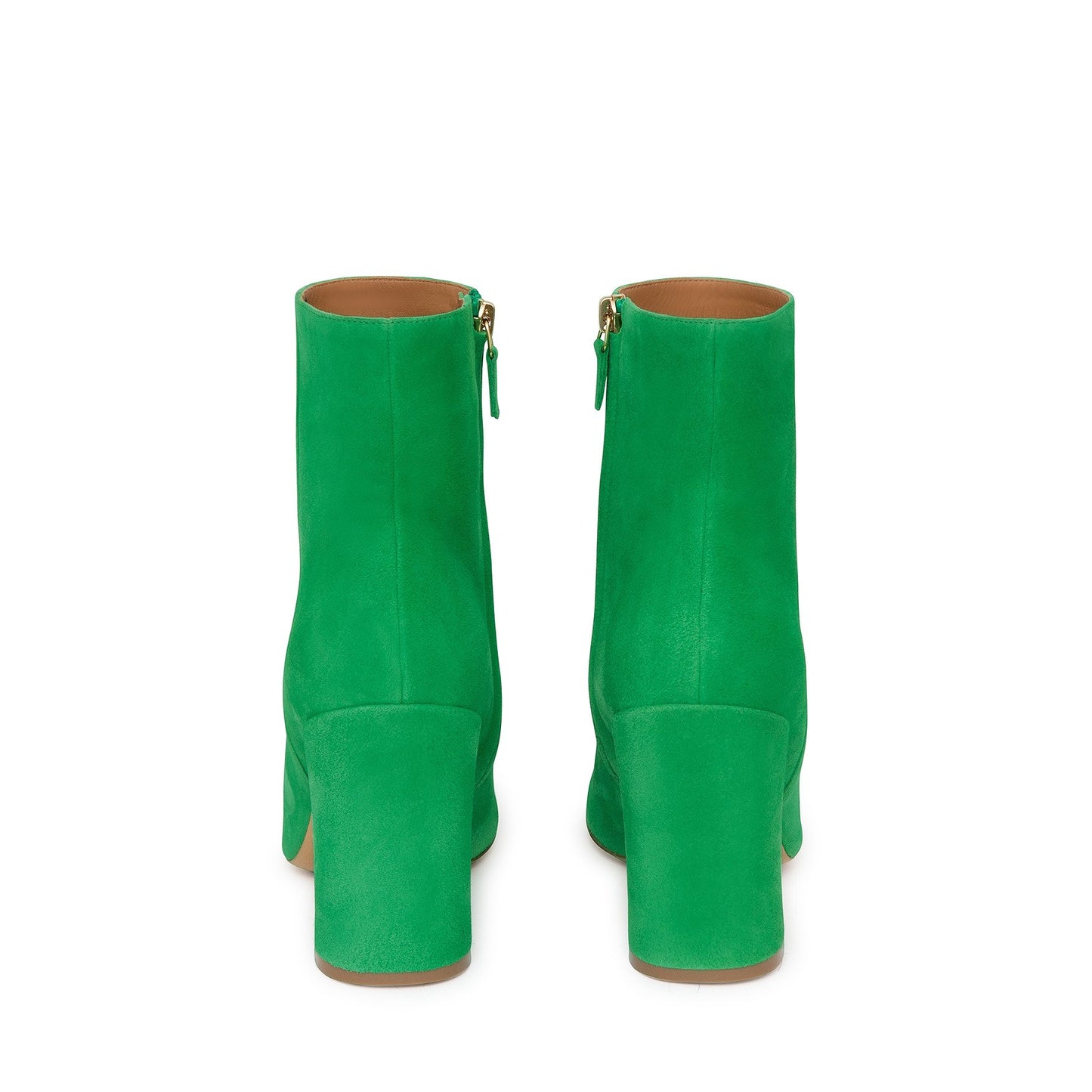 Suede 95MM Ankle Boot - Verde