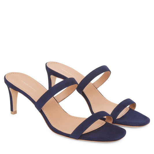 Suede Fino Sandal - Blu