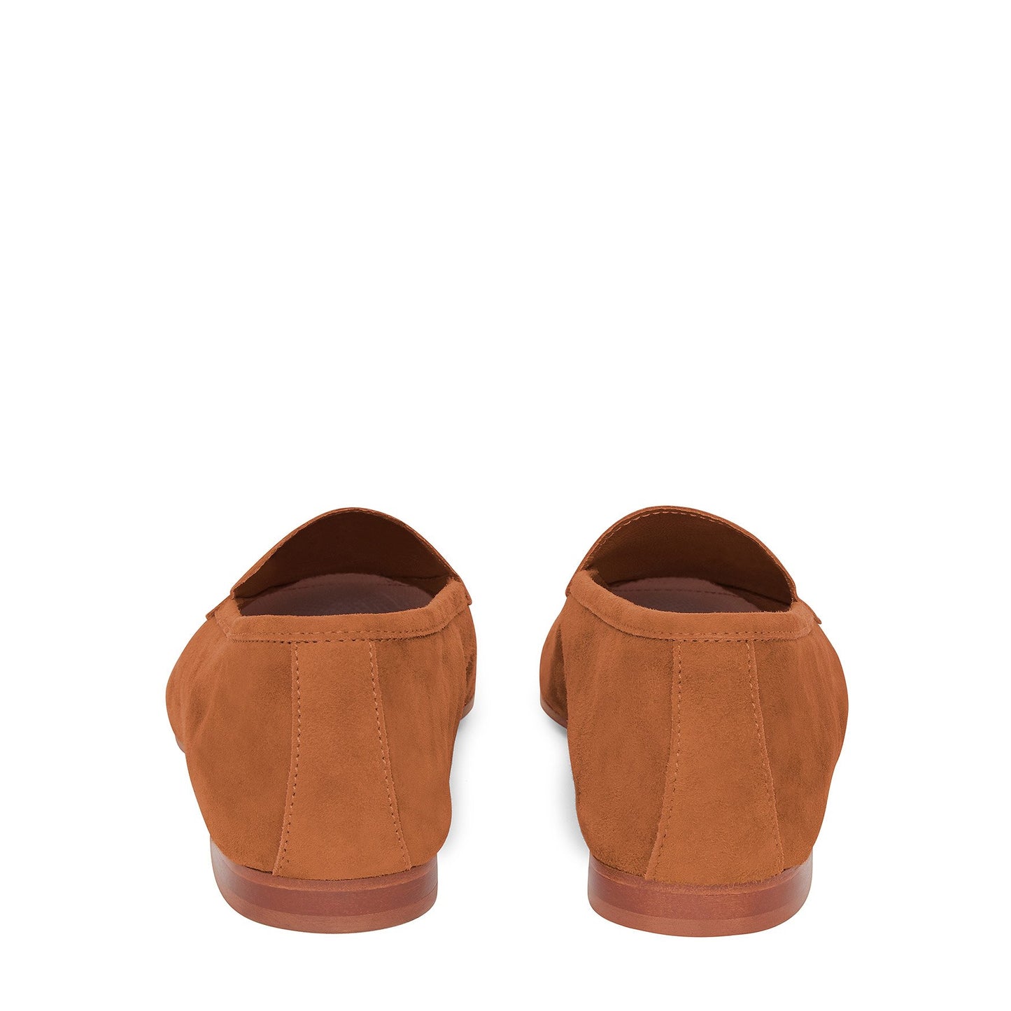 Suede Sock Loafer - Saddle