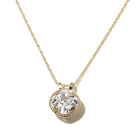 Victoria Wieck 1ct Absolute™ 14K Yellow Gold Pendant with 18" Chain
