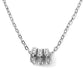 0.42ct Absolute™ 3-Circle Pendant 18" Necklace
