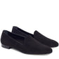 Suede 10mm Venetian Loafer - Black - Mansur Gavriel. Designed in NYC, made in Italy.