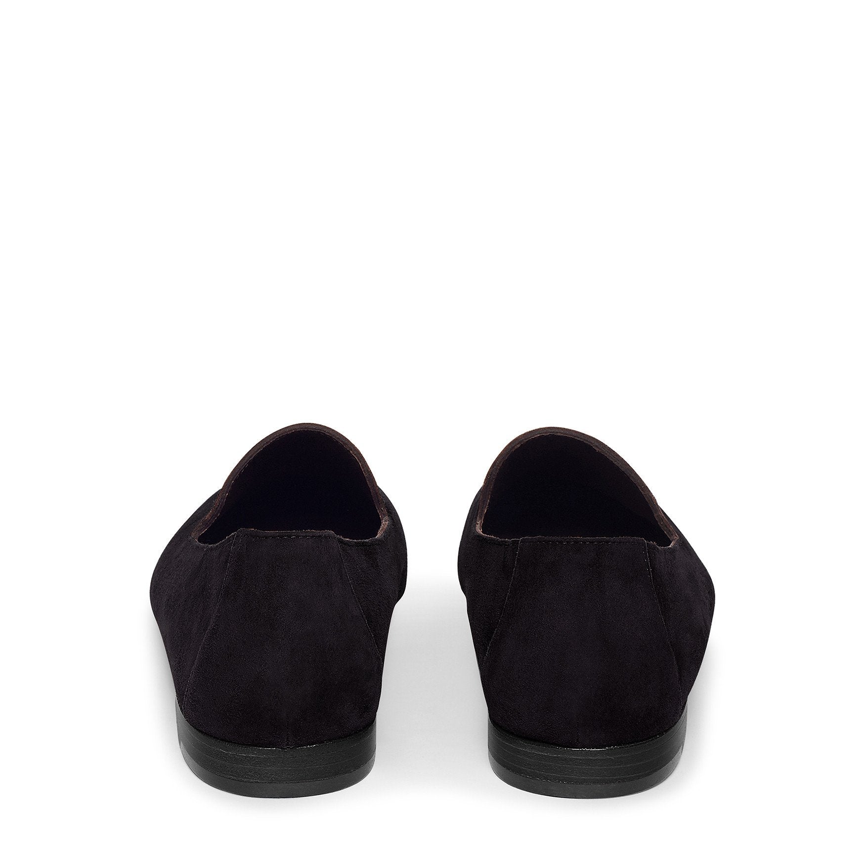 Suede 10mm Venetian Loafer - Black - Mansur Gavriel. Designed in NYC, made in Italy.