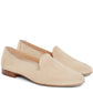 Suede 10mm Venetian Loafer - Sand - Mansur Gavriel. Designed in NYC, made in Italy.