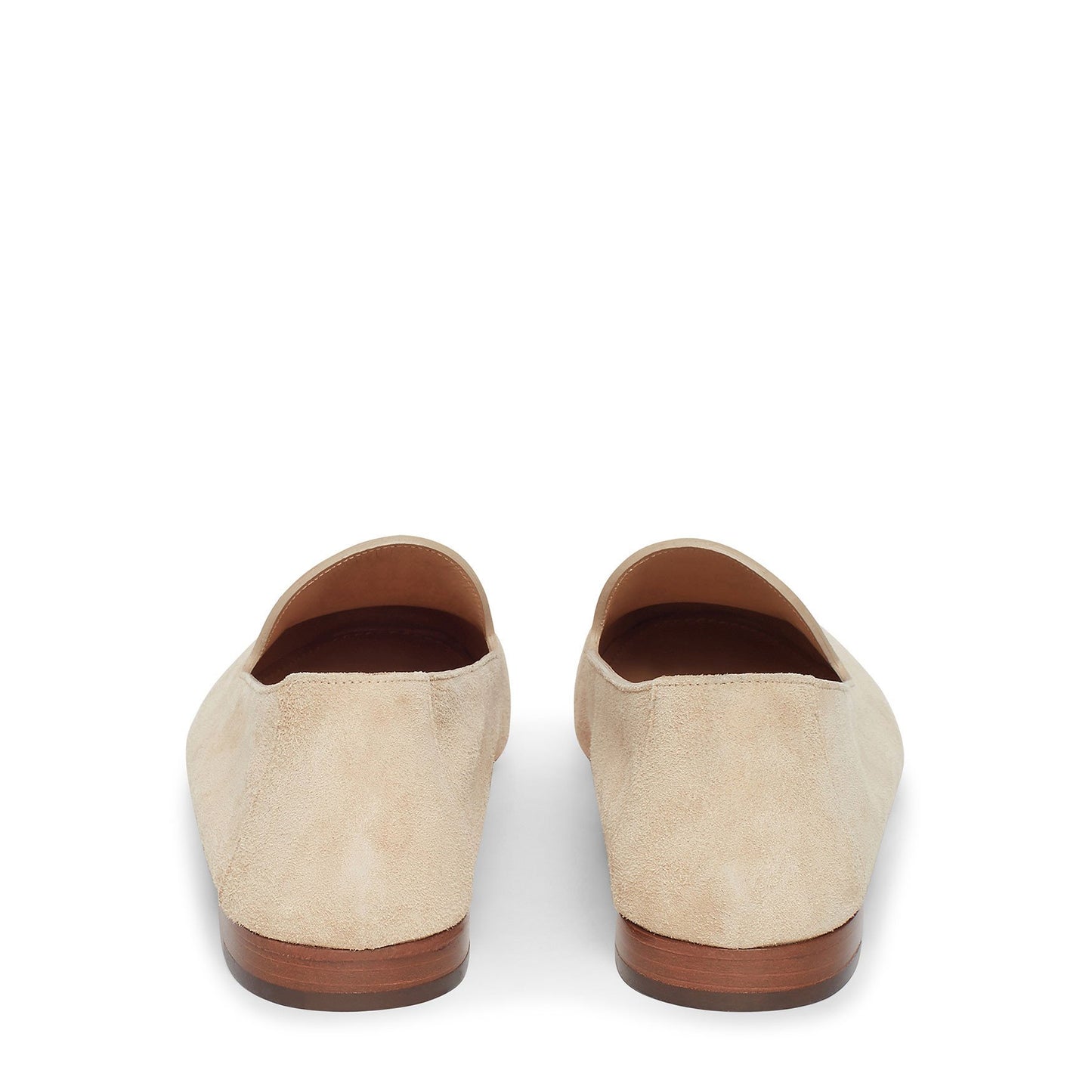 Suede 10mm Venetian Loafer - Sand - Mansur Gavriel. Designed in NYC, made in Italy.