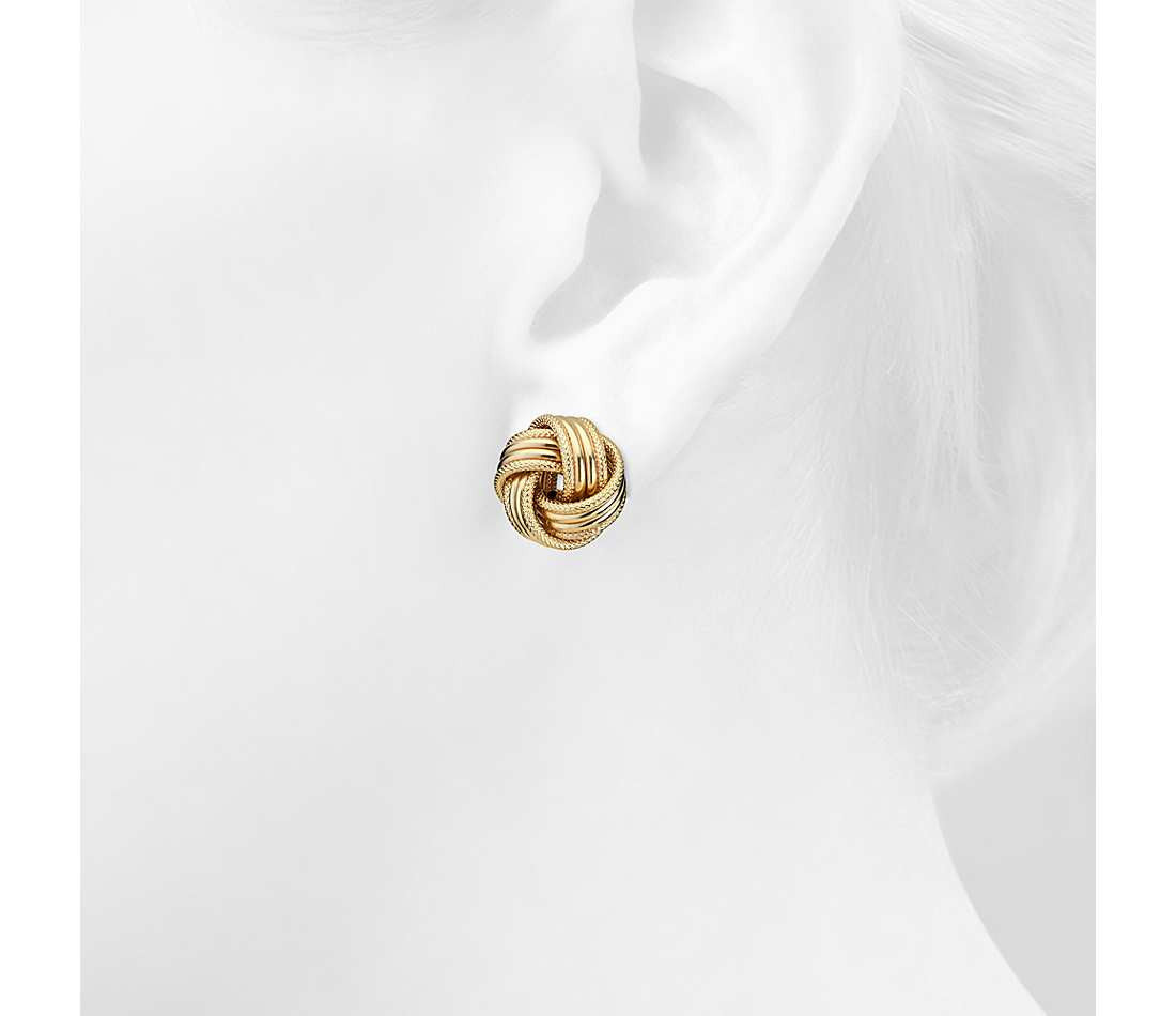 Grande Love Knot Earrings