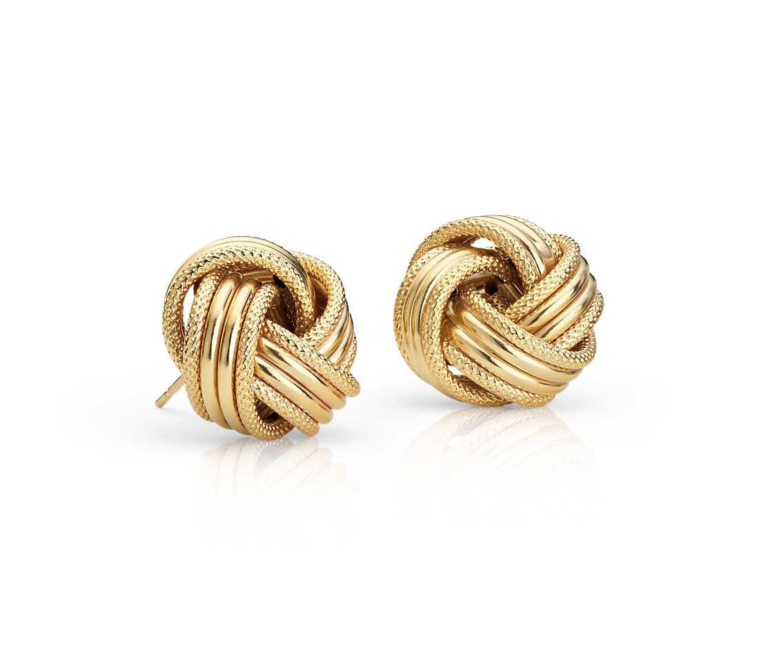 Grande Love Knot Earrings