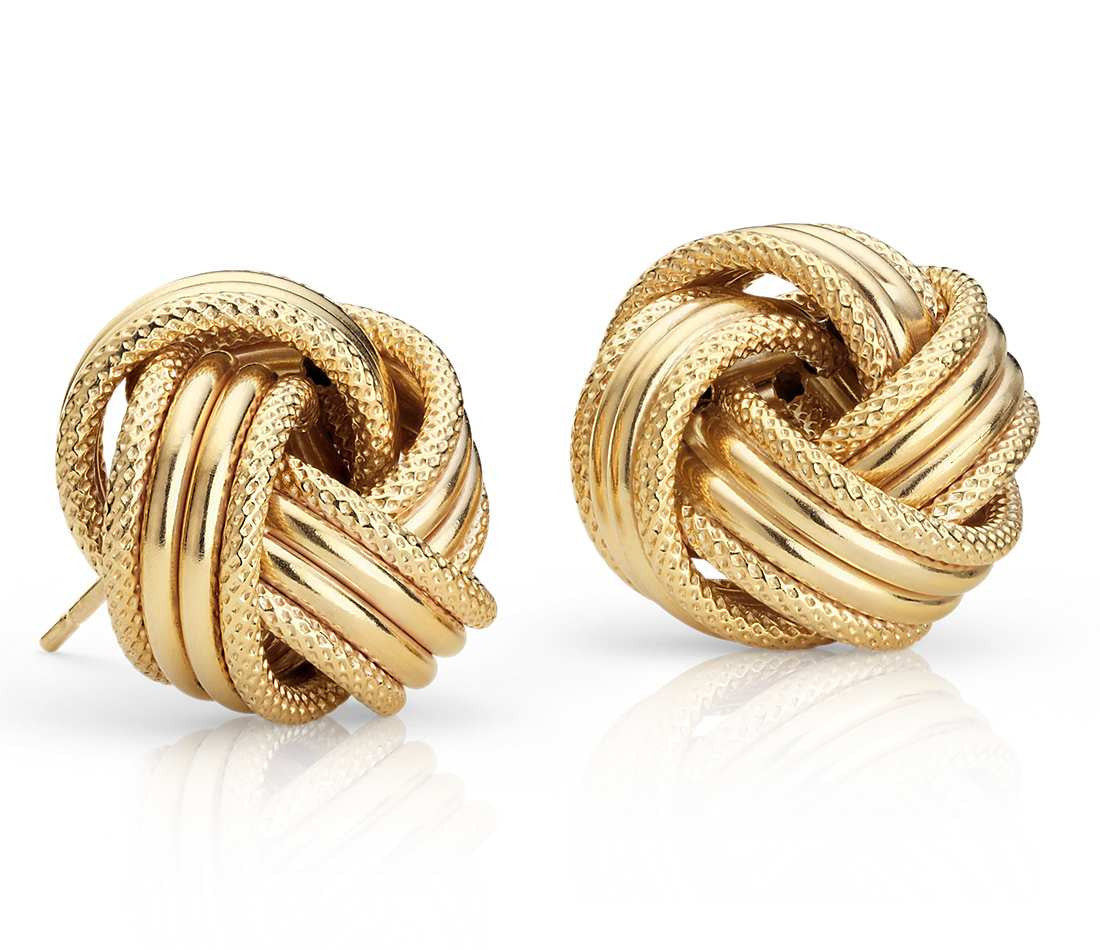 Grande Love Knot Earrings
