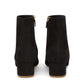 Shearling 40mm Ankle Boot - Black - Mansur Gavriel. Designed in NYC, made in Italy.