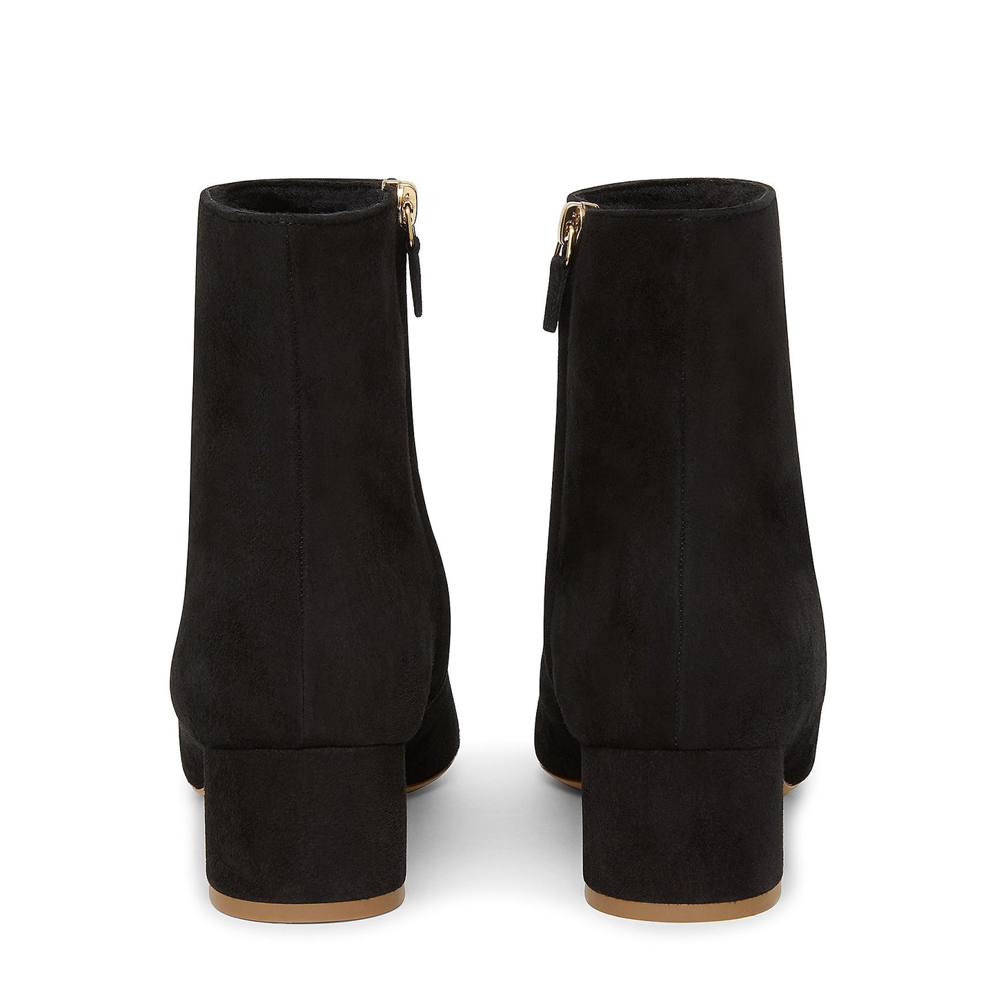 Shearling 40mm Ankle Boot - Black - Mansur Gavriel. Designed in NYC, made in Italy.