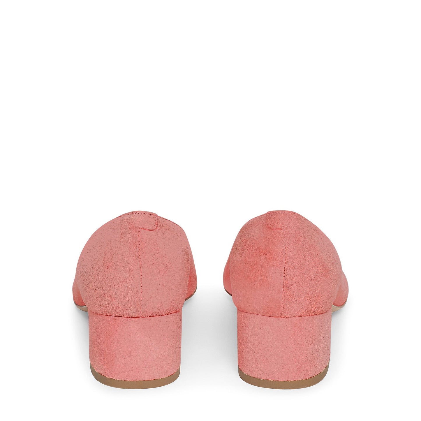 Suede 40mm Ballerina Pump - Blush - Mansur Gavriel. Designed in NYC, made in Italy.