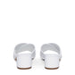 Lamb 40mm Crossover Sandal - White