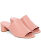 Lamb 40mm Mule - Blush - Mansur Gavriel. Designed in NYC, made in Italy.