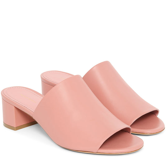 Lamb 40mm Mule - Blush - Mansur Gavriel. Designed in NYC, made in Italy.