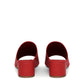 Lamb 40mm Mule - Flamma - Mansur Gavriel. Designed in NYC, made in Italy.