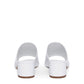Lamb 40mm Mule - White - Mansur Gavriel. Designed in NYC, made in Italy.