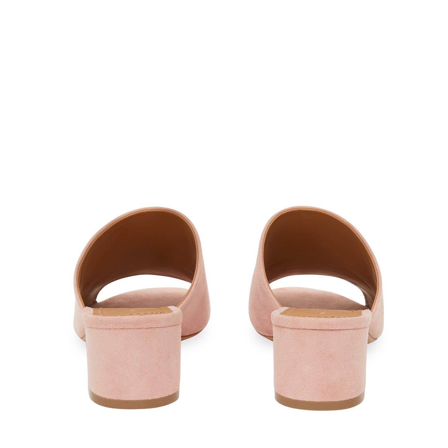 Suede 40mm Mule - Rosa