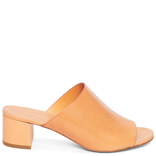 Vegetable Tanned 40mm Mule - Cammello