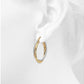 Twisted Hoop Earrings
