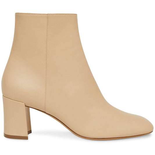 Lamb 65MM Ankle Boot - Natural