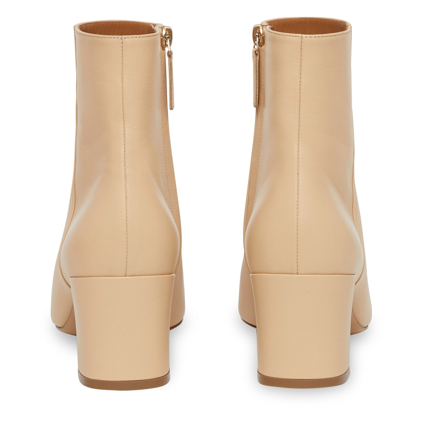 Lamb 65MM Ankle Boot - Natural
