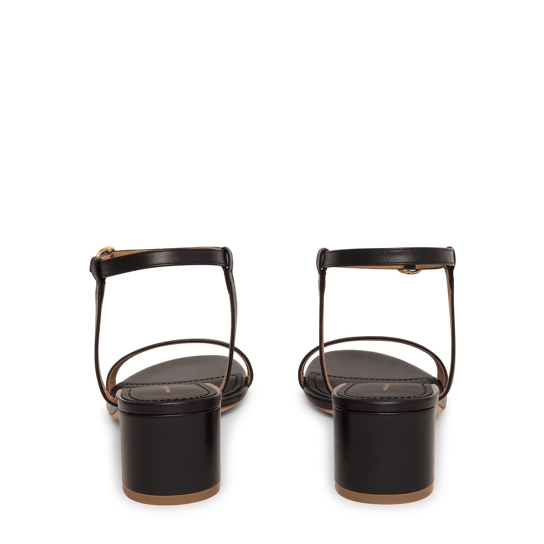 Lamb Ankle Strap Sandal - Black - Mansur Gavriel. Designed in NYC, made in Italy.