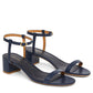 Lamb Ankle Strap Sandal - Blu - Mansur Gavriel. Designed in NYC, made in Italy.