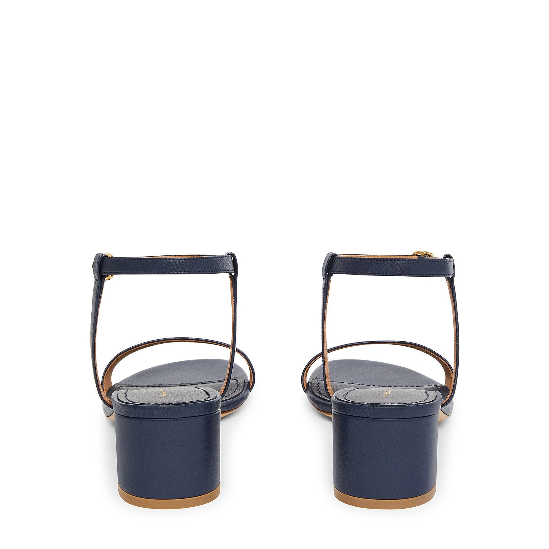 Lamb Ankle Strap Sandal - Blu - Mansur Gavriel. Designed in NYC, made in Italy.