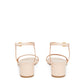 Lamb Ankle Strap Sandal - Rosa - Mansur Gavriel. Designed in NYC, made in Italy.