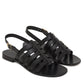 Vegetable Tanned Campania Sandal - Black