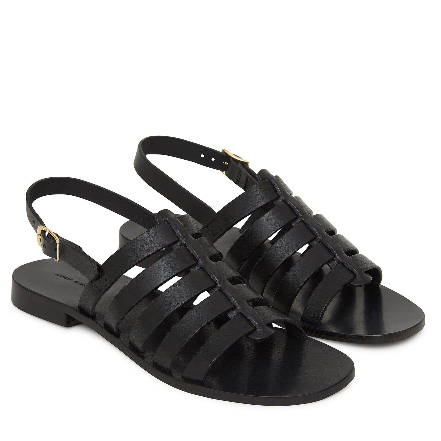 Vegetable Tanned Campania Sandal - Black