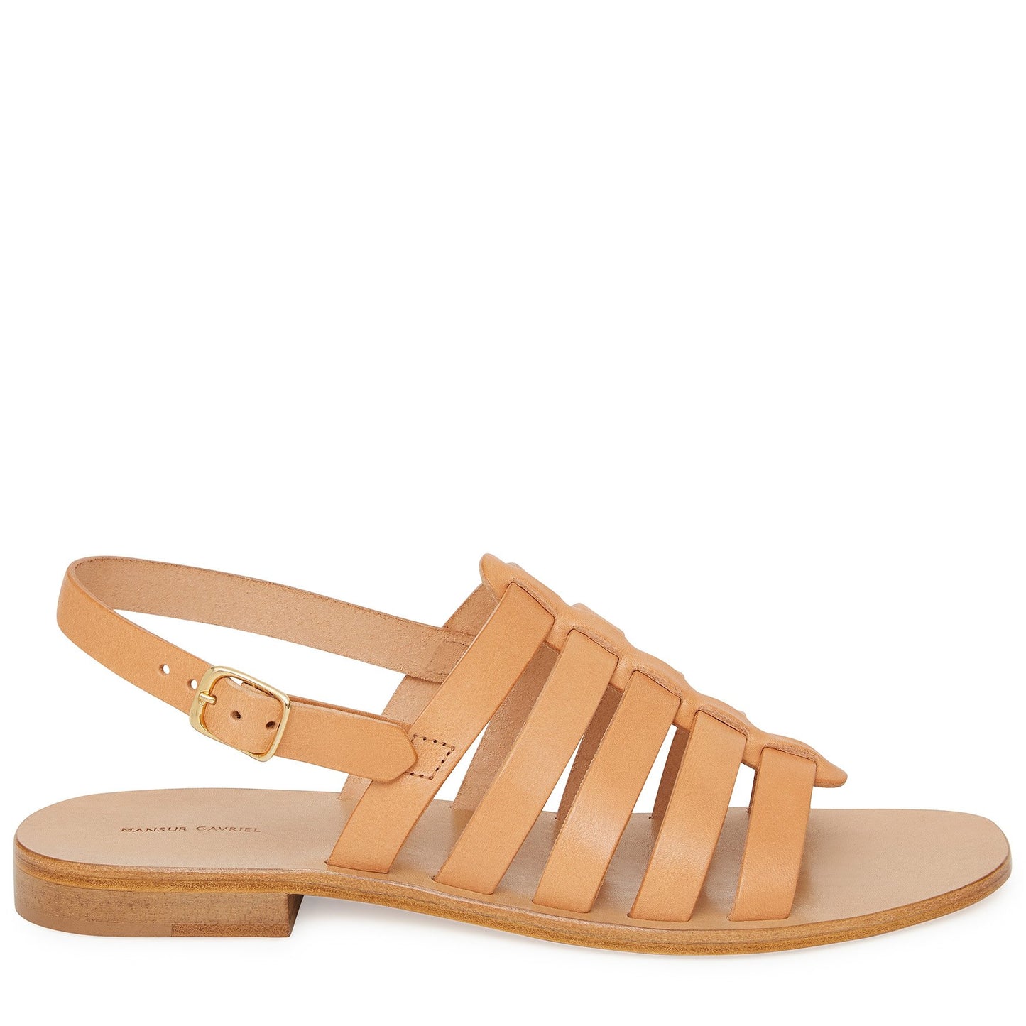 Vegetable Tanned Campania Sandal - Cammello