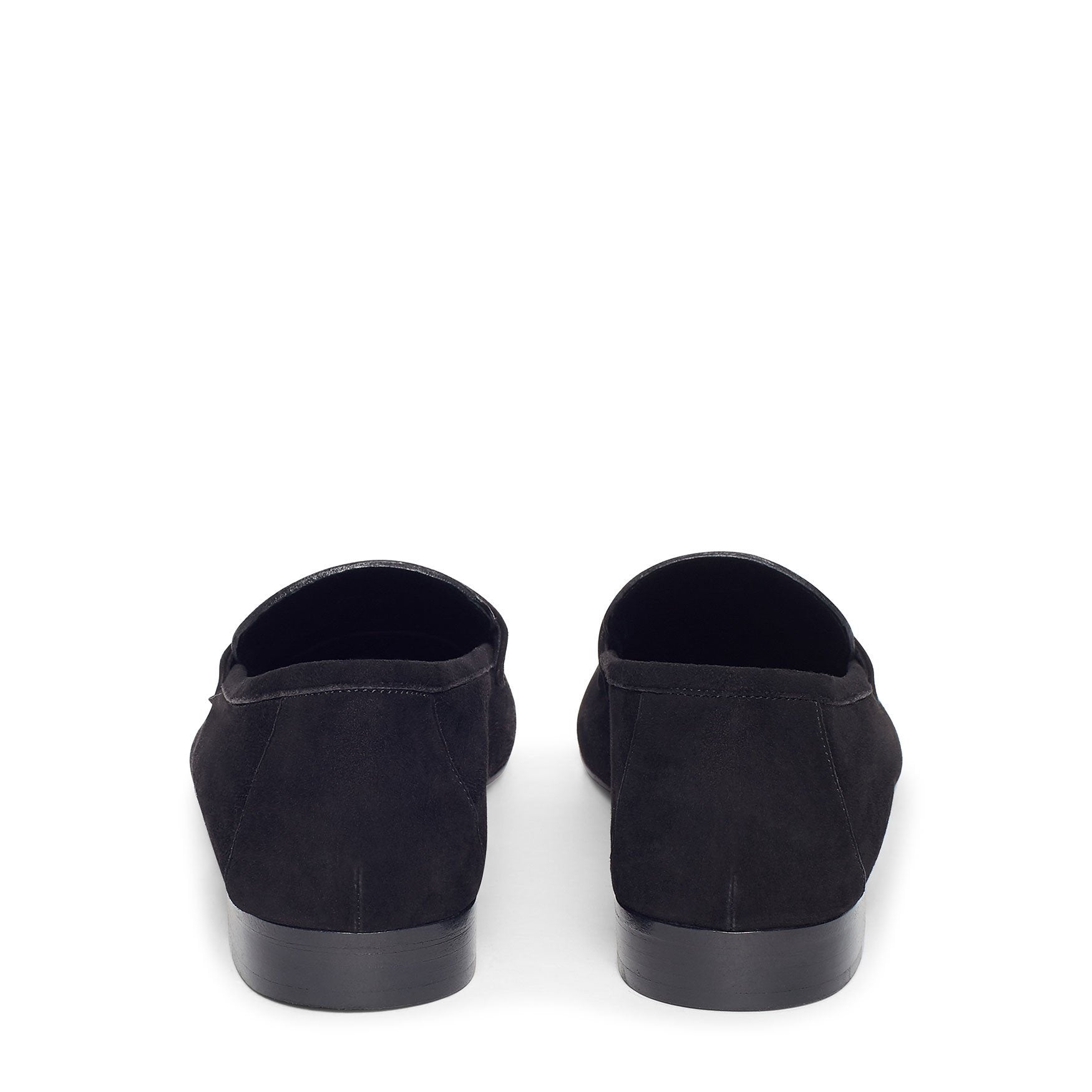 Suede Classic Loafer - Black - Mansur Gavriel. Designed in NYC, made in Italy.